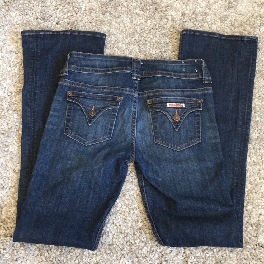 Hudson Signature Jeans, Dark-Tone Bootcut - Picture 4 of 6